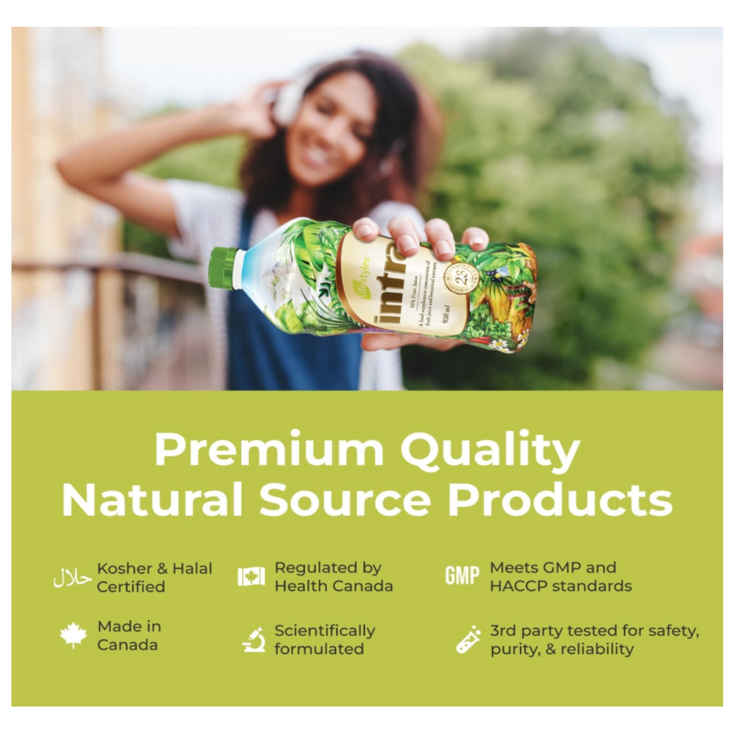 Intra Herbal Juice – Canadian Botanical Wellness Blend
