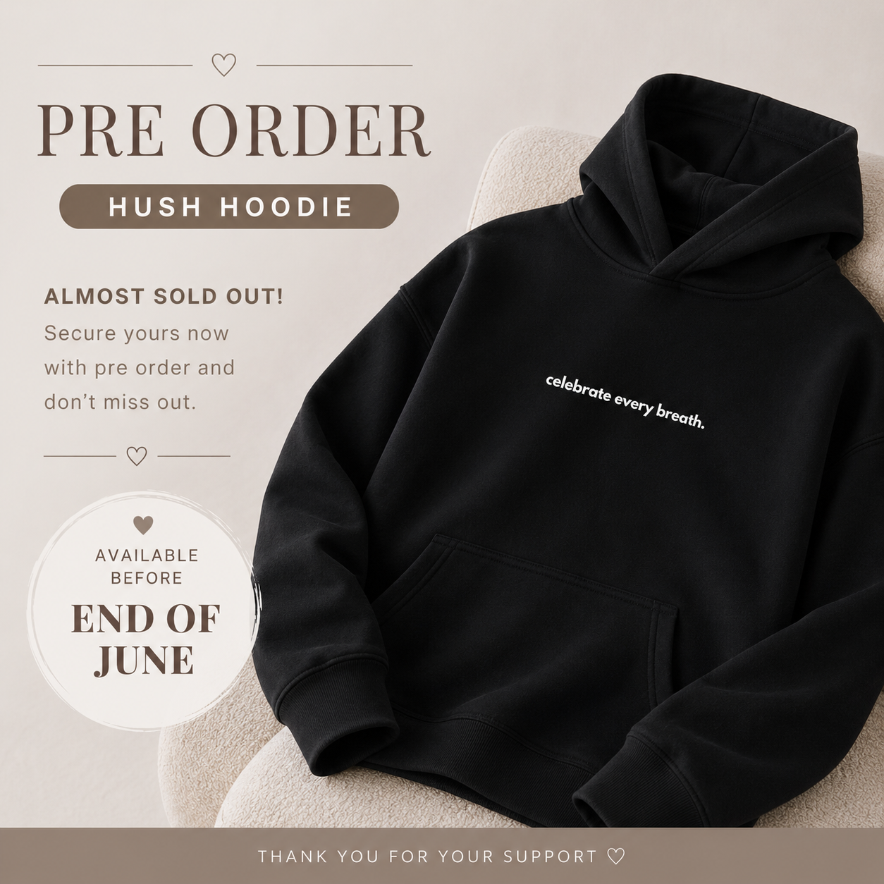 Hush Hoodie