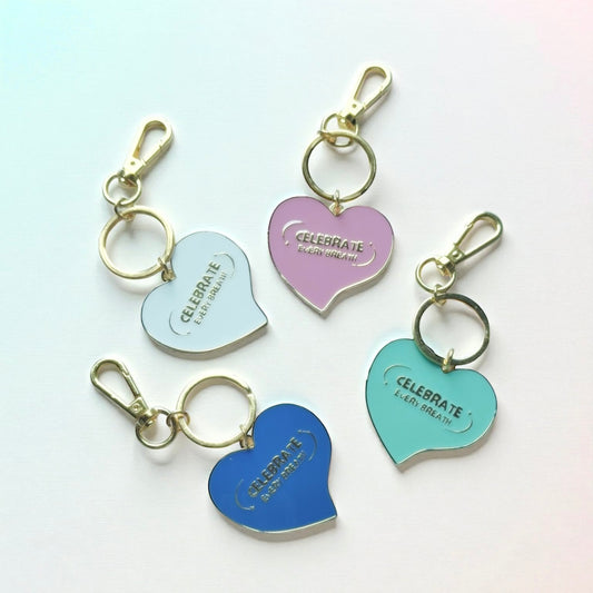 Celebrate Every Breath Keychain